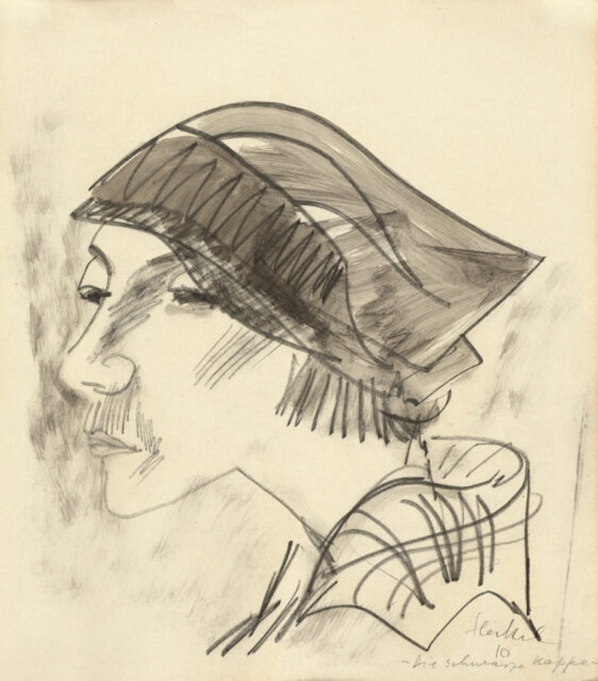 “The Black Cap” by Franz Marc