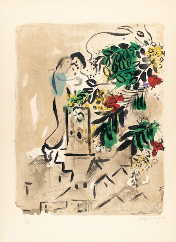 Affiche pour la ville de Vence by Marc Chagall