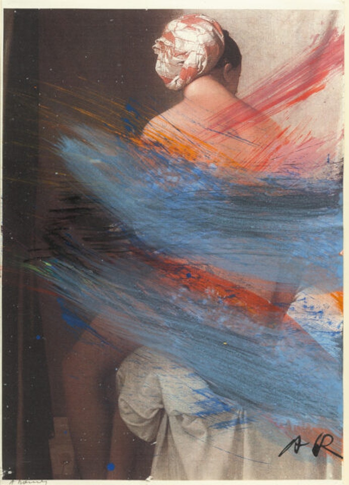 Carla in the bath by Arnulf Rainer