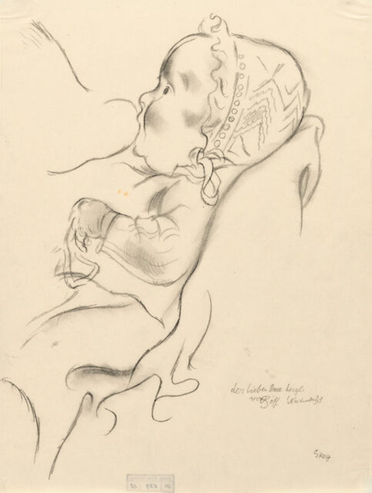 The son of the artist (Marty Grosz) by George Grosz