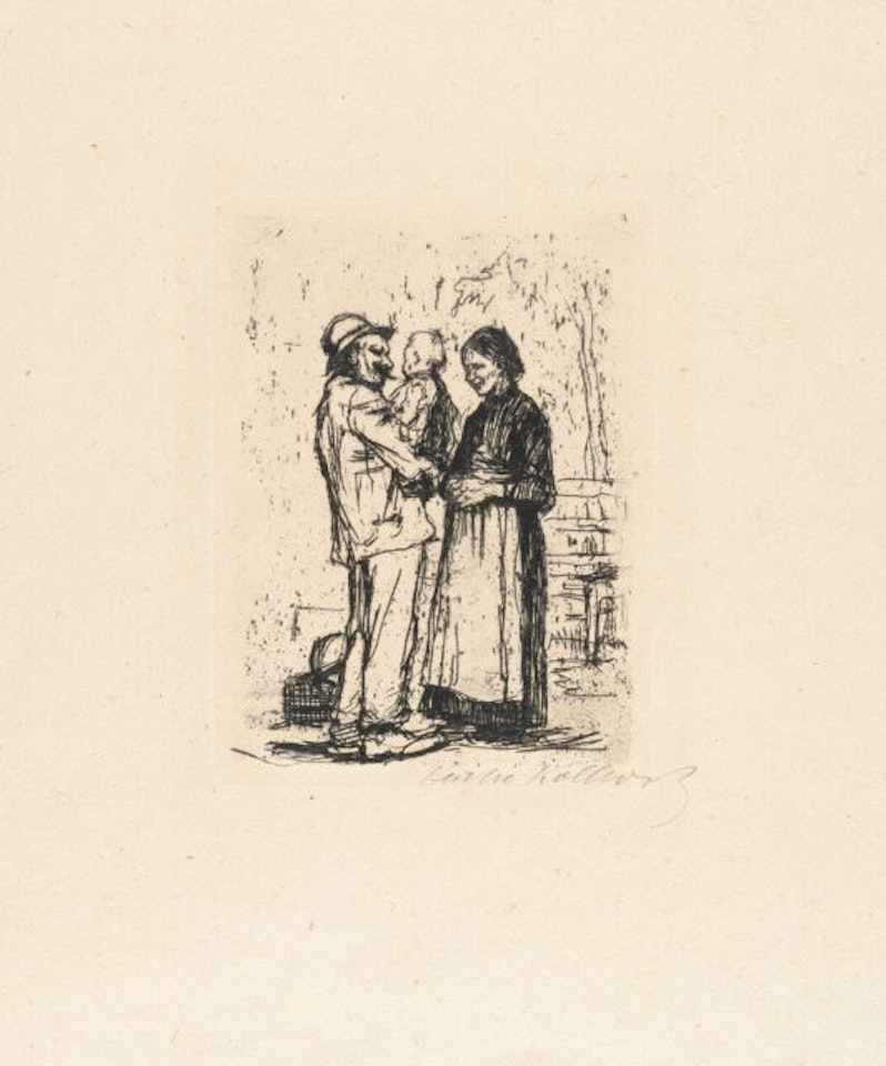 Salutation by Kathe Kollwitz