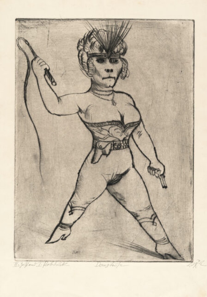 “tamer” by Otto Dix