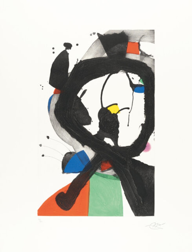 La femme du marin by Joan Miró