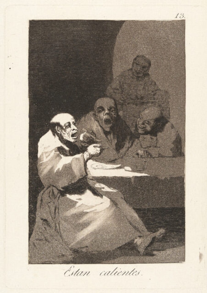 “Estan Calientes” by Francisco José de Goya