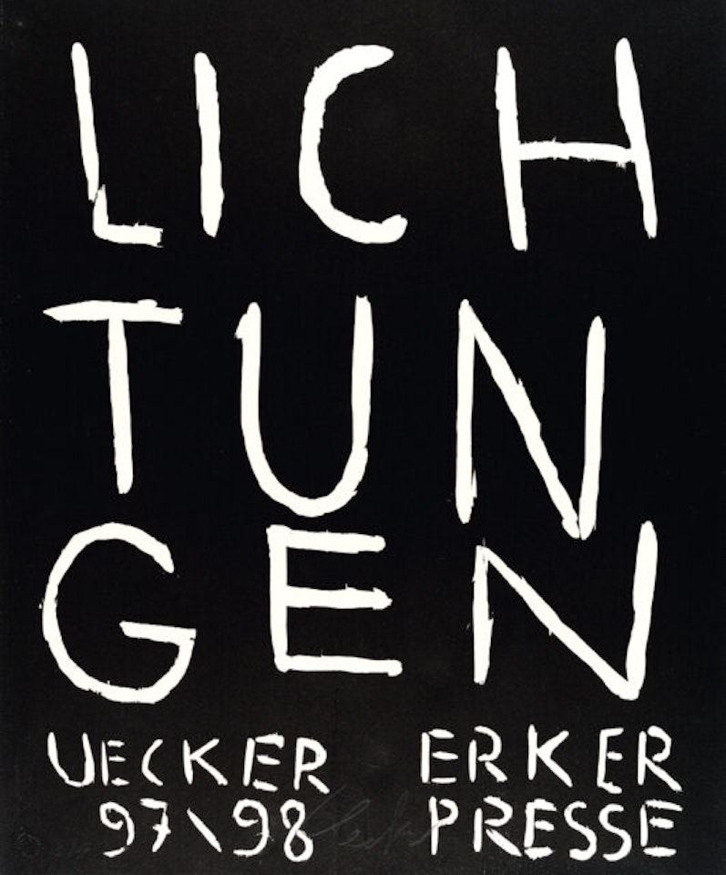 Clearings by Günther Uecker