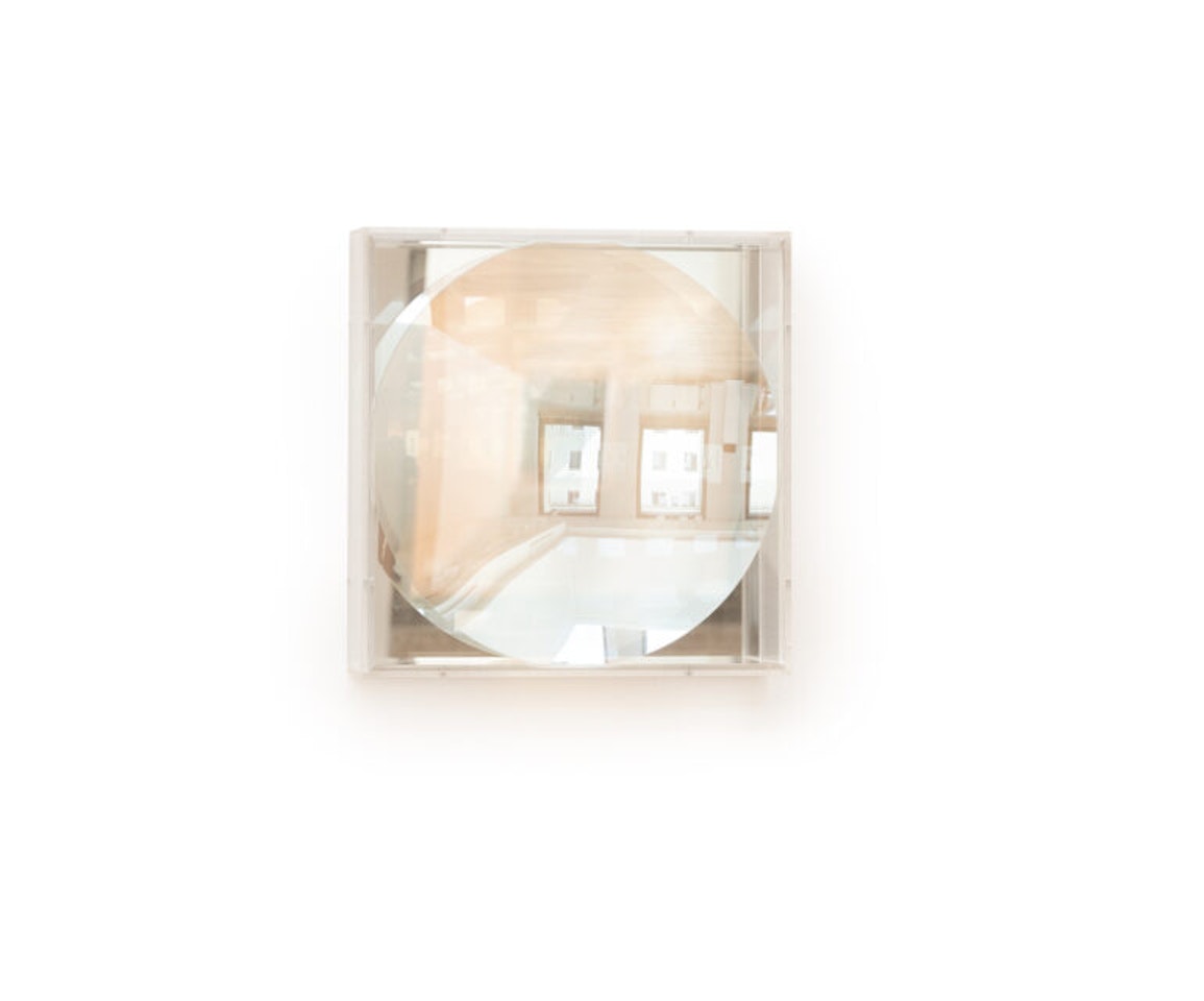 Untitled (Mirror object) by Adolf Luther