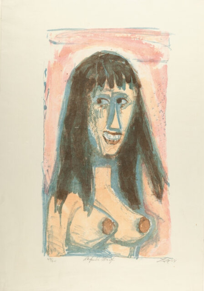 “Laughing Girl” by Otto Dix