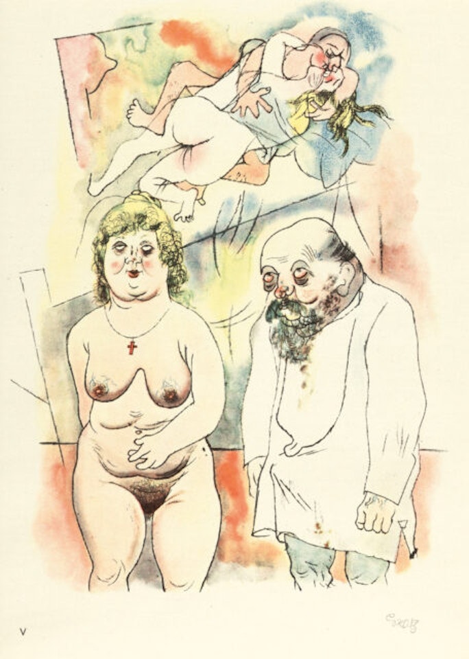Dad and Mom from: Ecce Homo by George Grosz