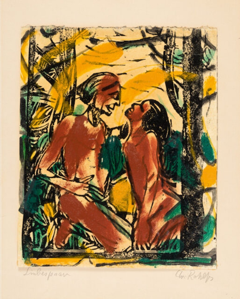 Lovers (conversation) by Christian Rohlfs