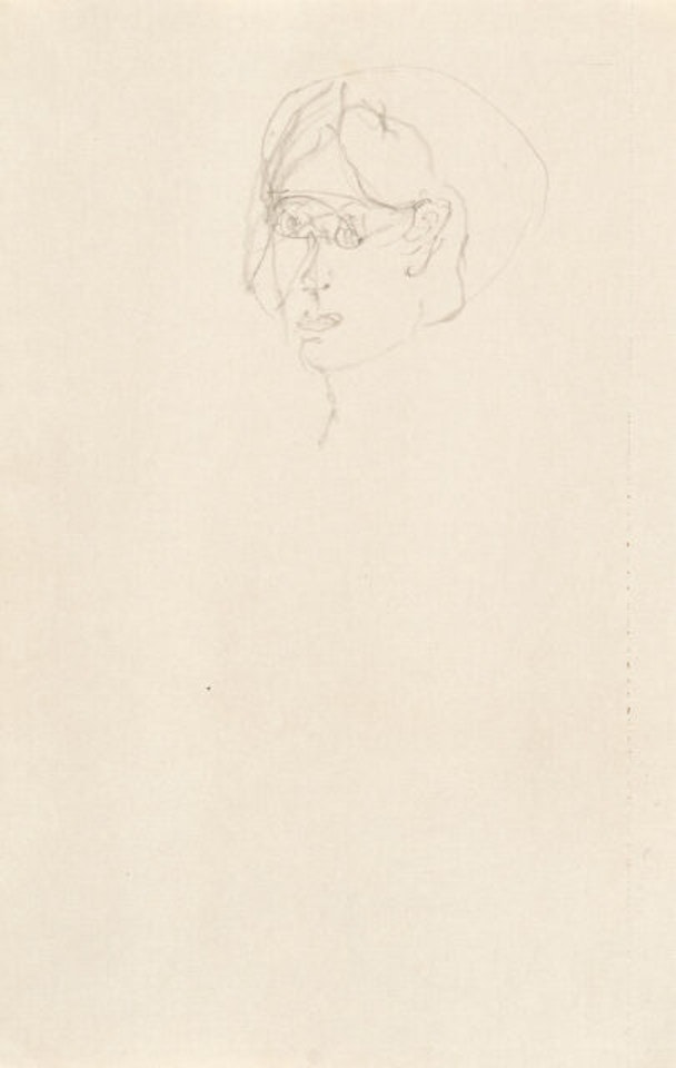 Girl with glasses by Joseph Beuys