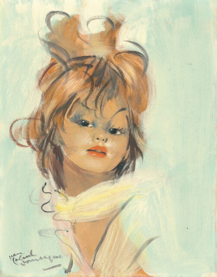 “Bebe” by Jean Gabriel Domergue