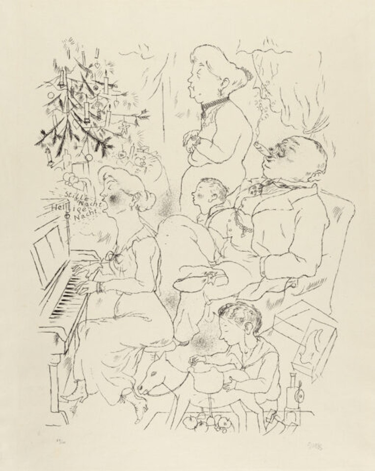 God"s more visible blessing is with me from: The Robbers The blessing of heaven is visible upon me from: The Robbers by George Grosz