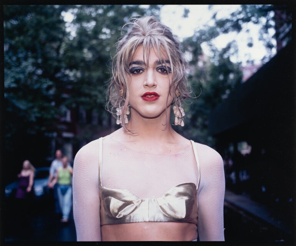 Jimmy Paulette after the parade, NYC by Nan Goldin
