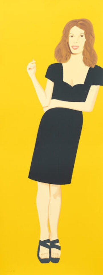 Black Dress - Cecily by Alex Katz