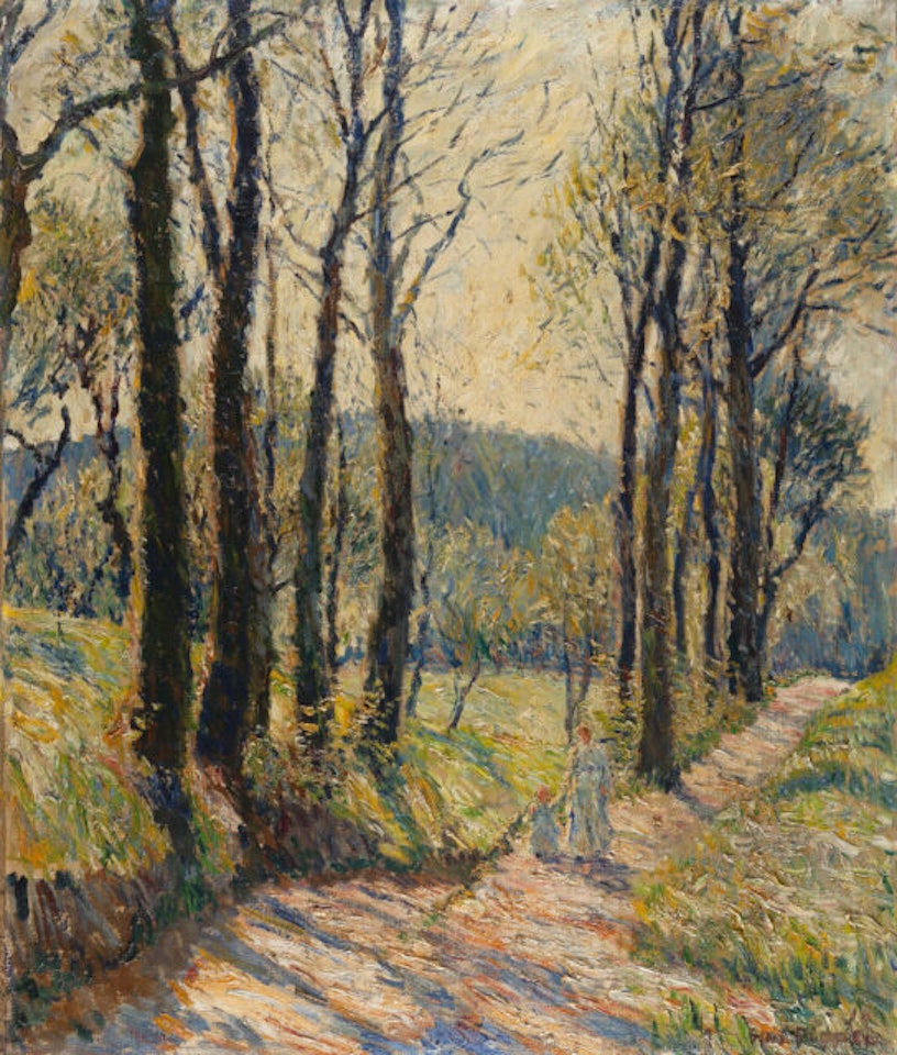 Spring walk by Otto Pippel