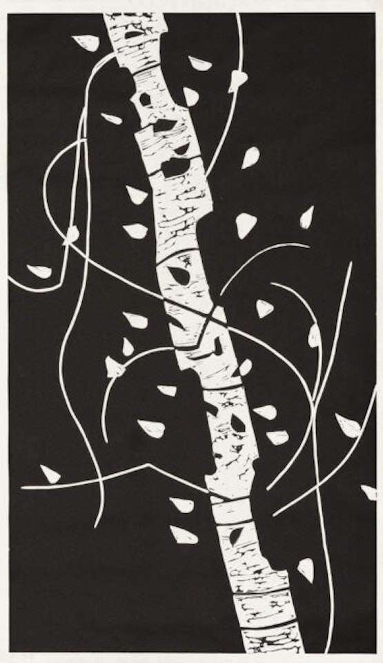 Large Birch by Alex Katz