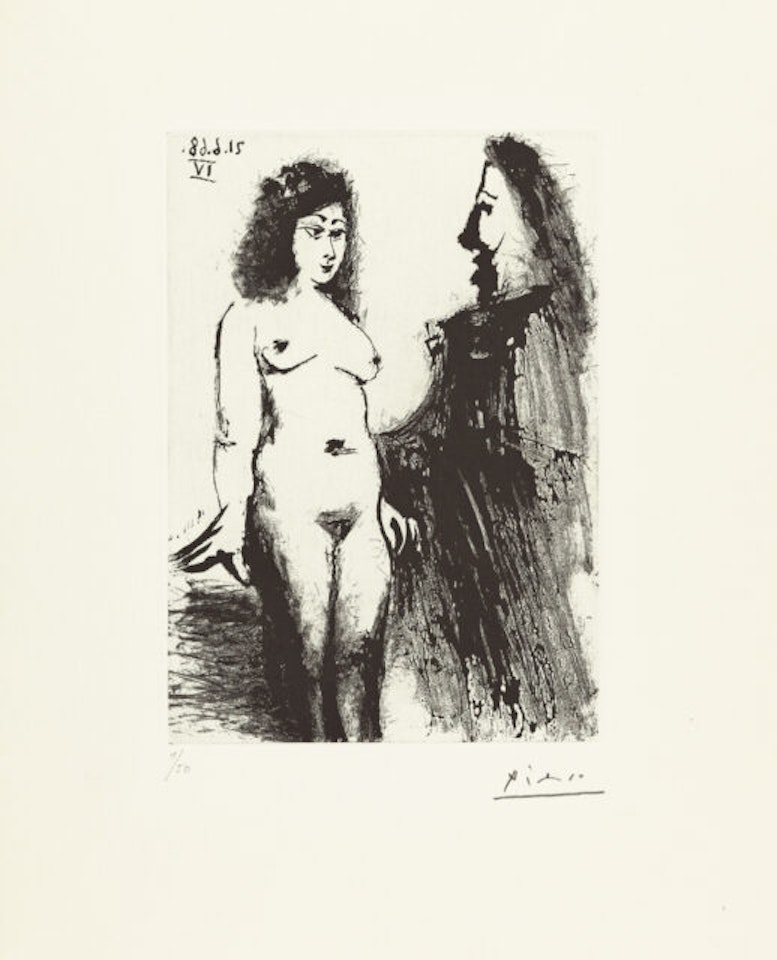 Young Prostitute and “Mousquetaire” by Pablo Picasso