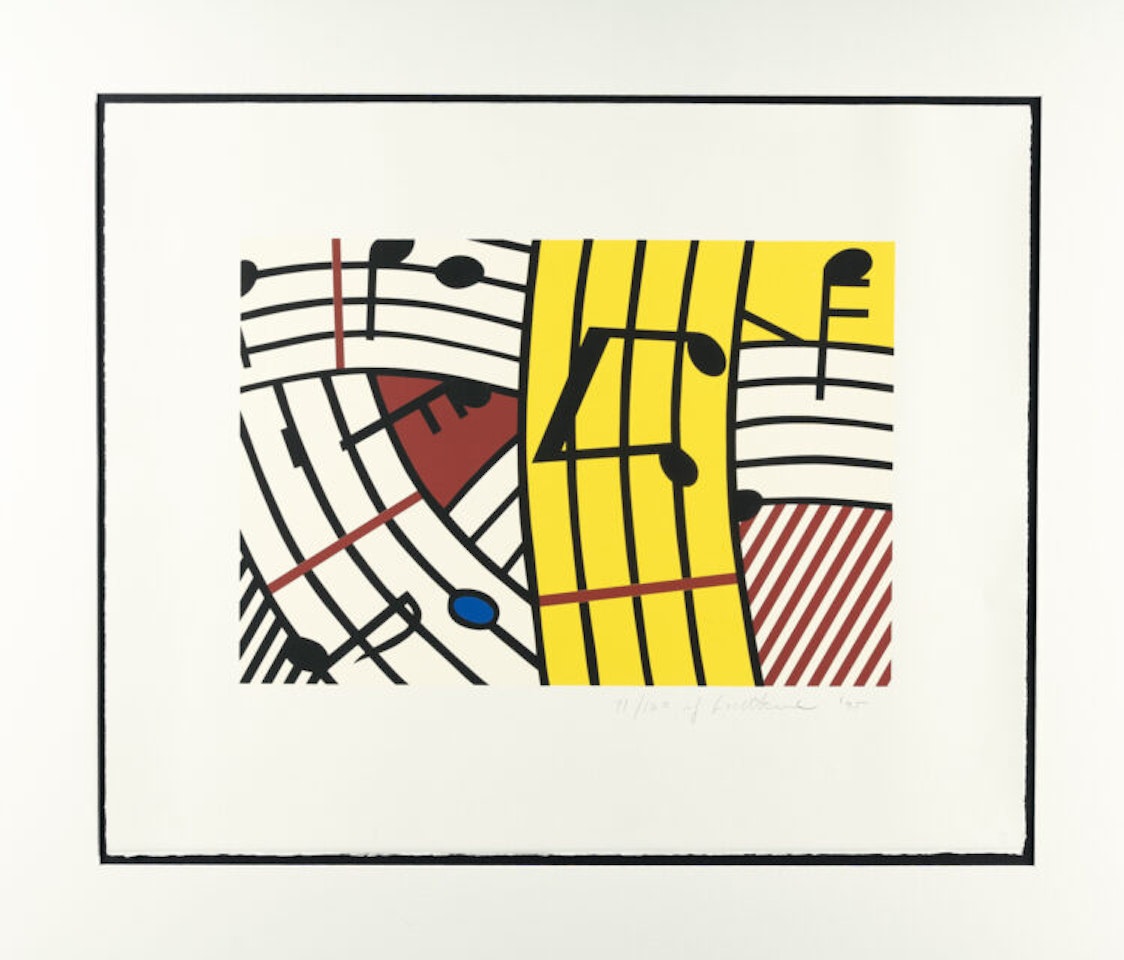 Composition IV by Roy Lichtenstein