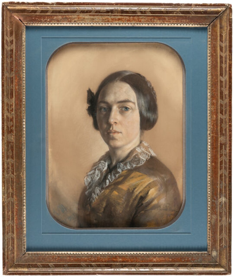 Karoline Arnold, later Baroness Treusch von Buttlar-Brandenfels by Adolph Menzel