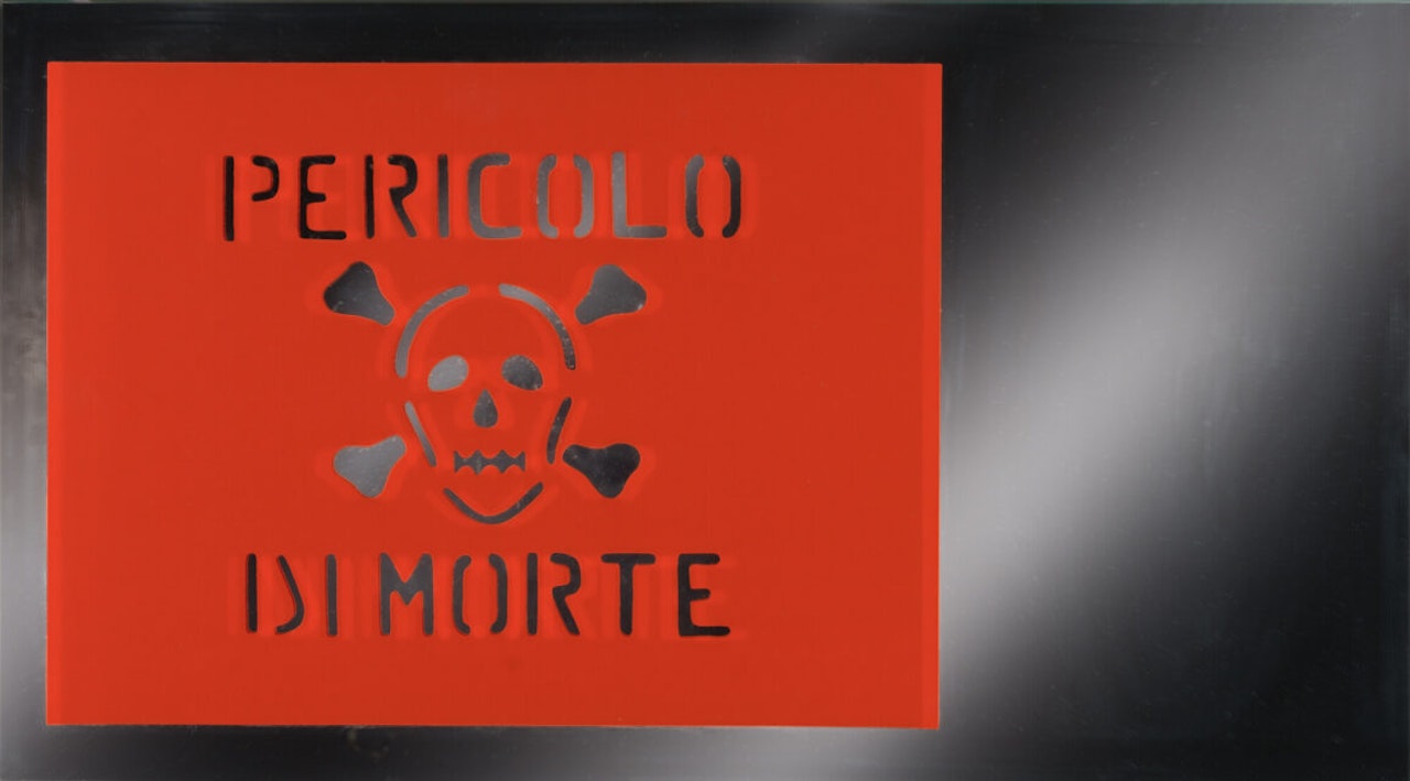Pericolo di Morte by Michelangelo Pistoletto