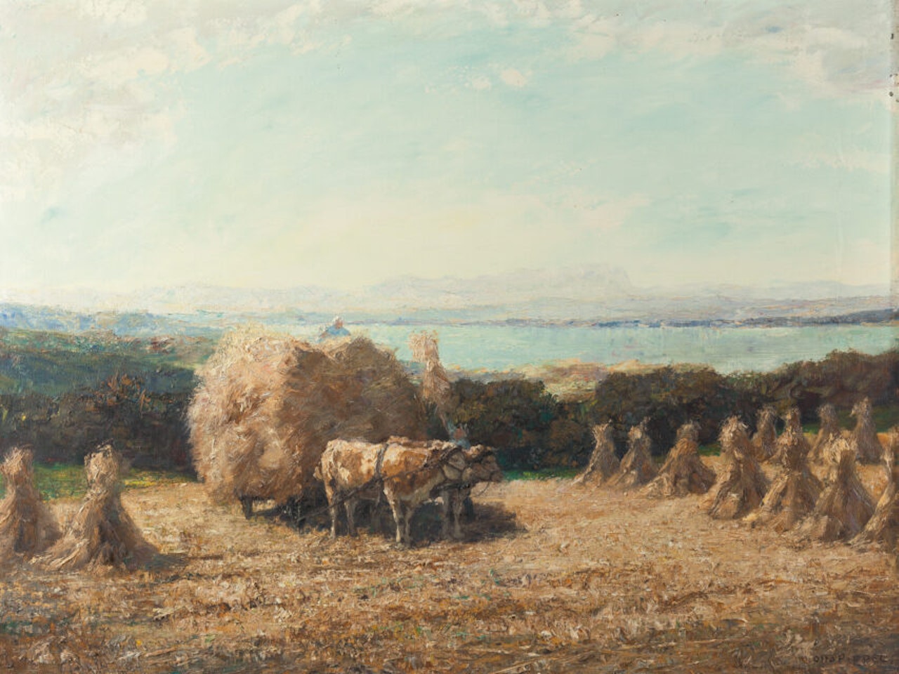 “Summer at Lake Starnberg” by Otto Pippel