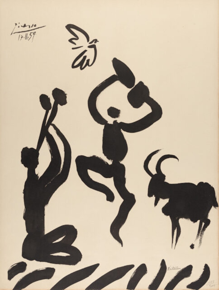 La Danse du Berger by Pablo Picasso