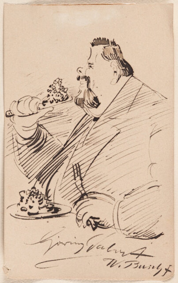 “Häring Salad” (In the Tavern II) by Wilhelm Busch