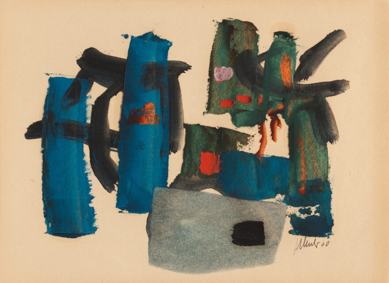Untitled by Fritz Winter