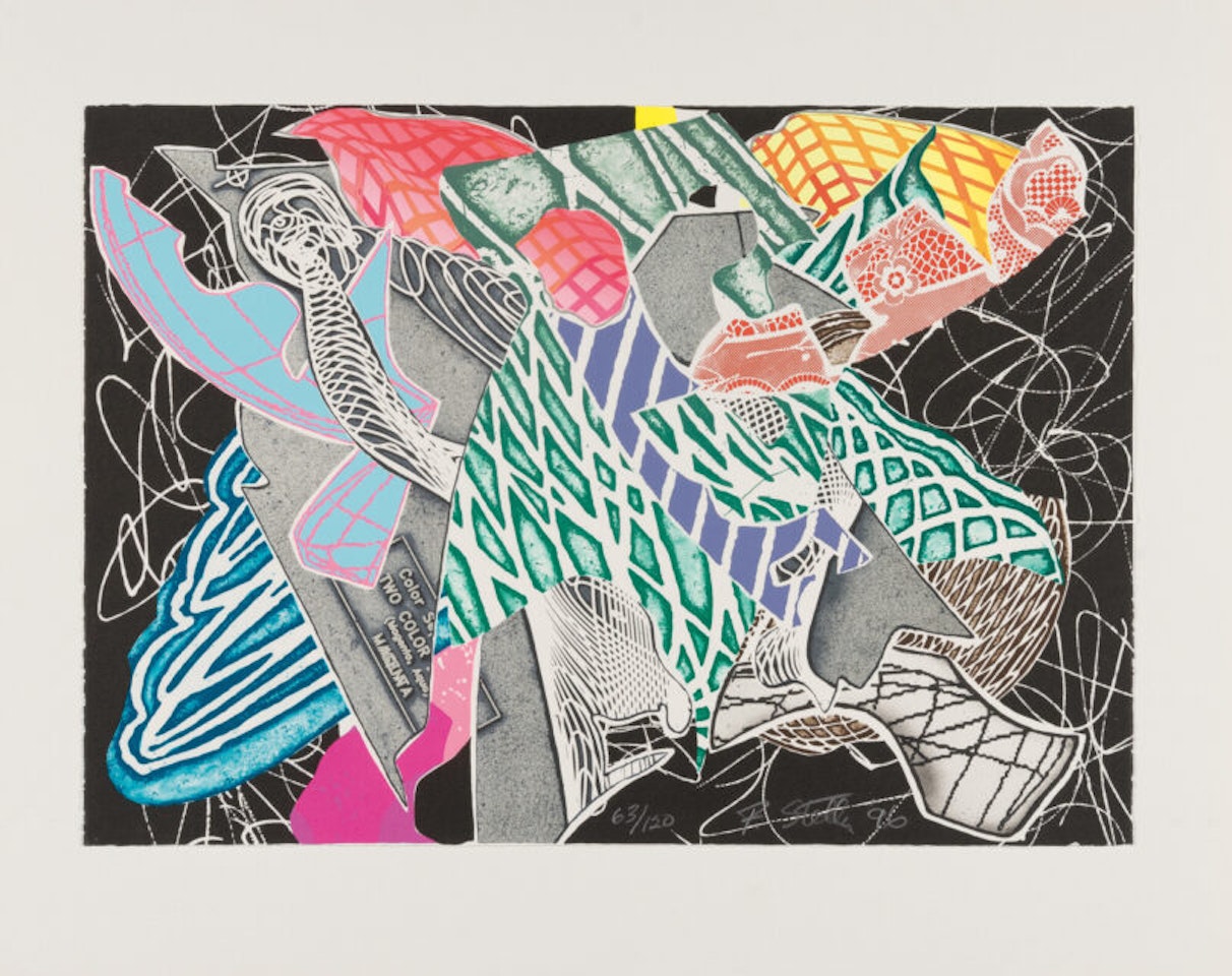 “Hudson River Valley portfolio print” by Frank Stella