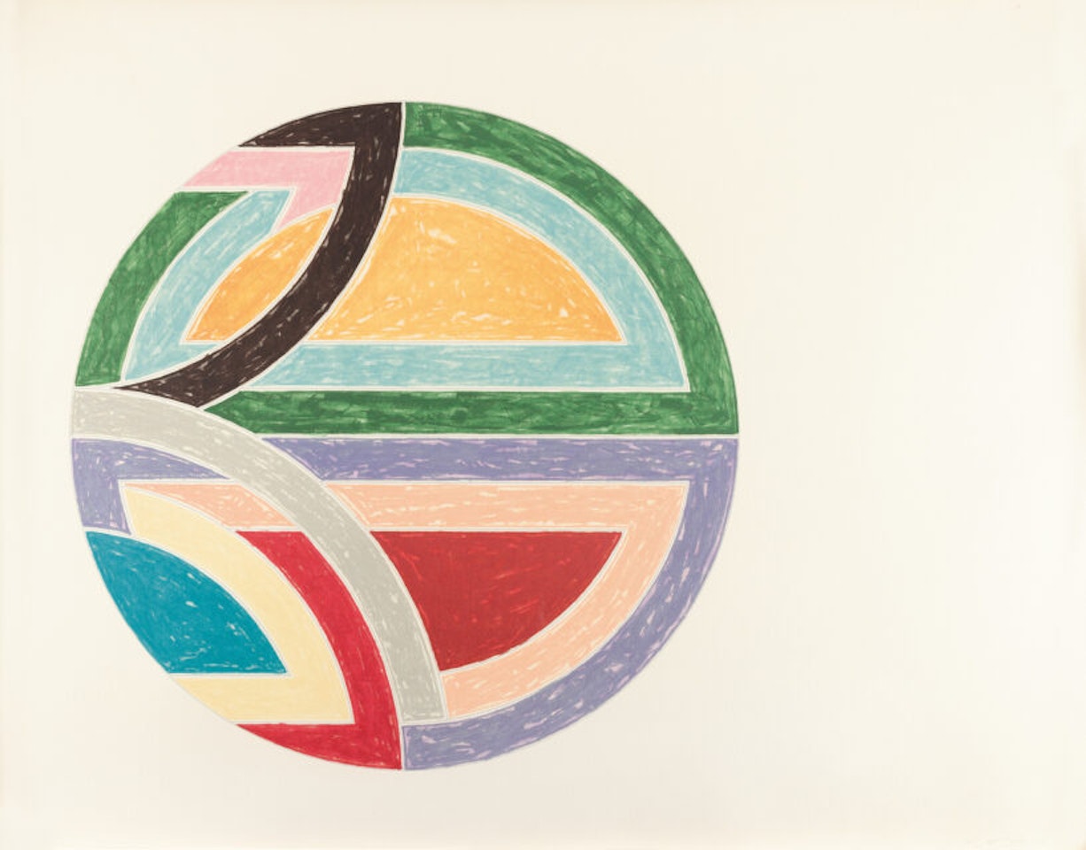 Sheet 1 from: Sinjerli Variation by Frank Stella