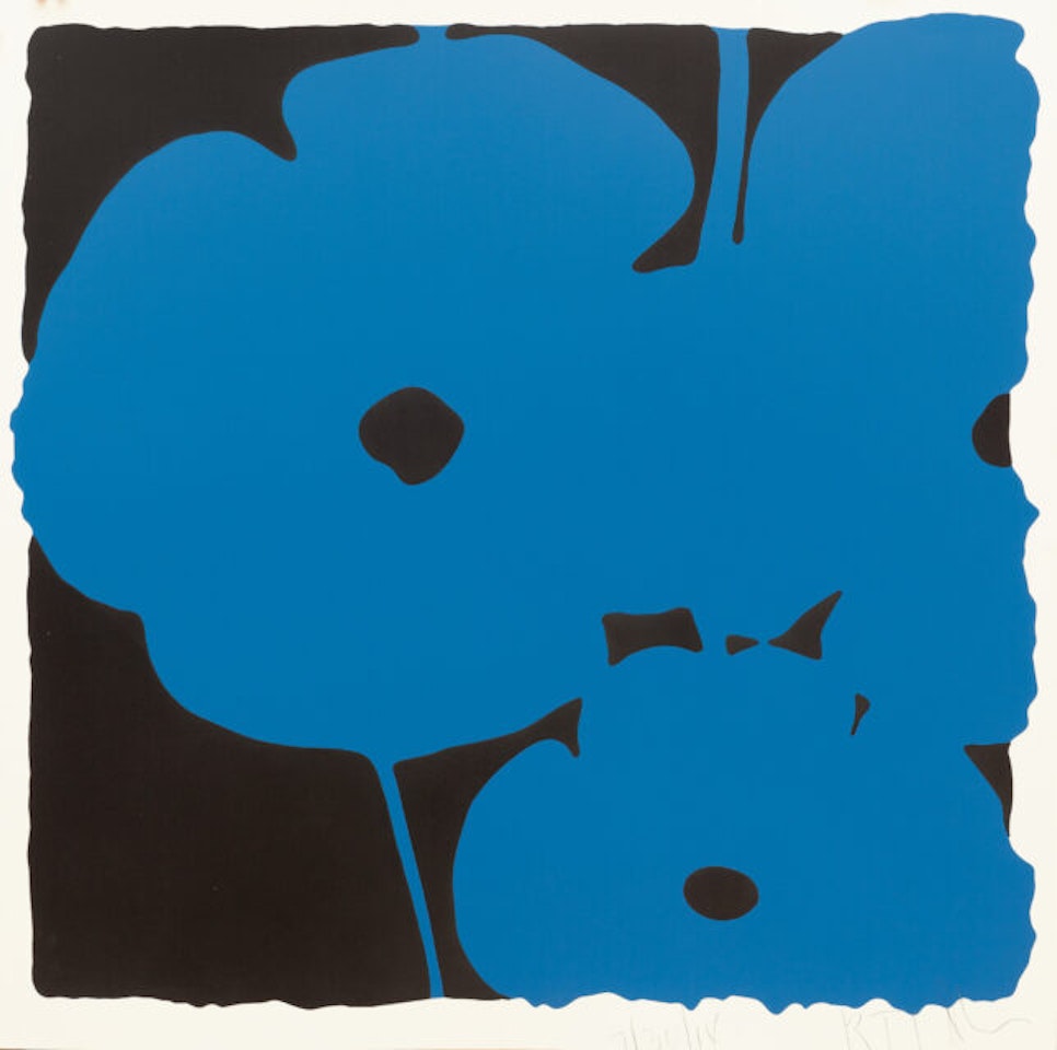 Big Blue (“RTP”) by Donald Sultan