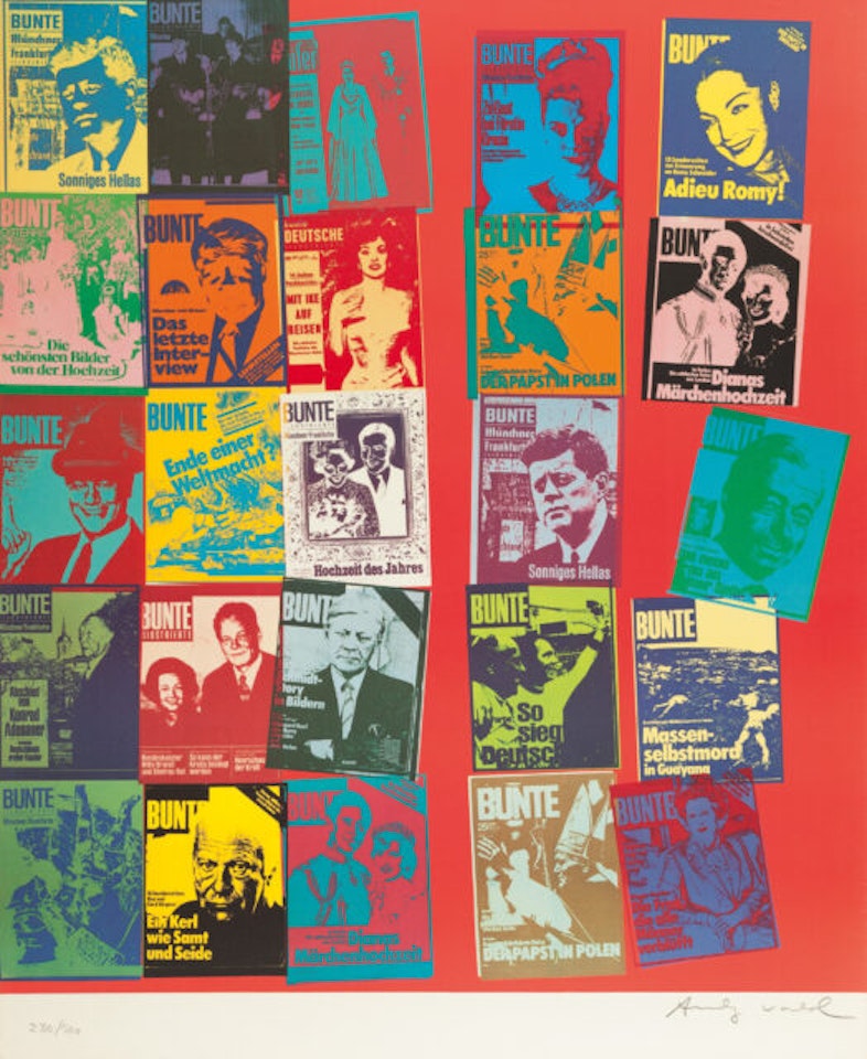 Magazines and History by Andy Warhol