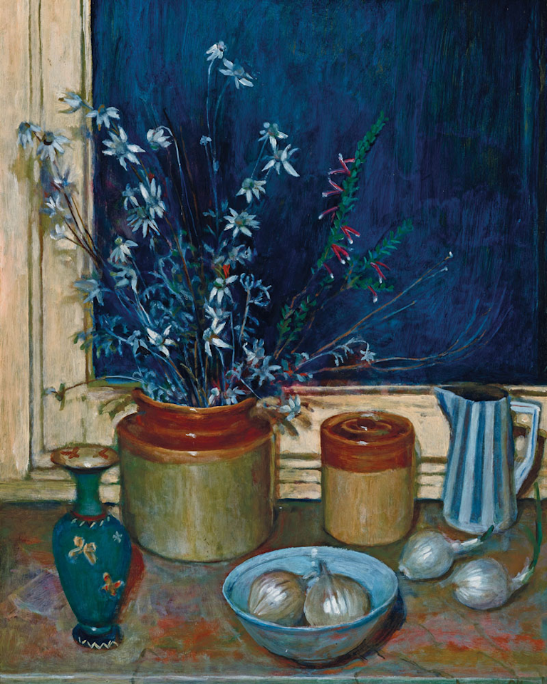 Flannel Flowers by Margaret Hannah Olley
