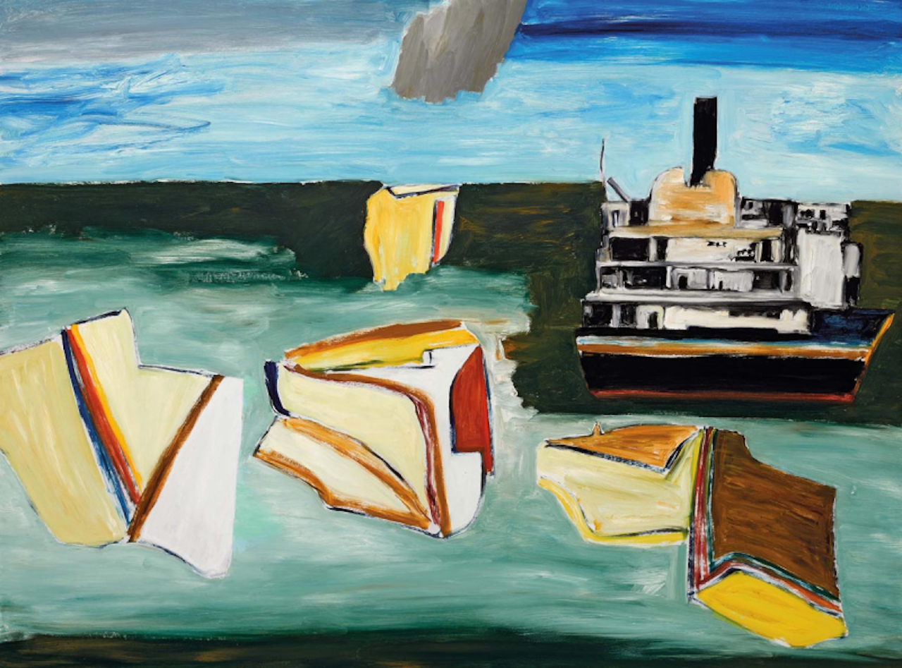 Faces and Boatshape by Kenneth Ronald Whisson