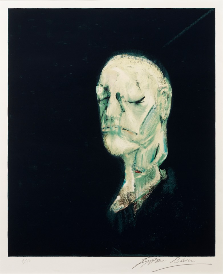Masque Mortuaire de William Blake by Francis Bacon