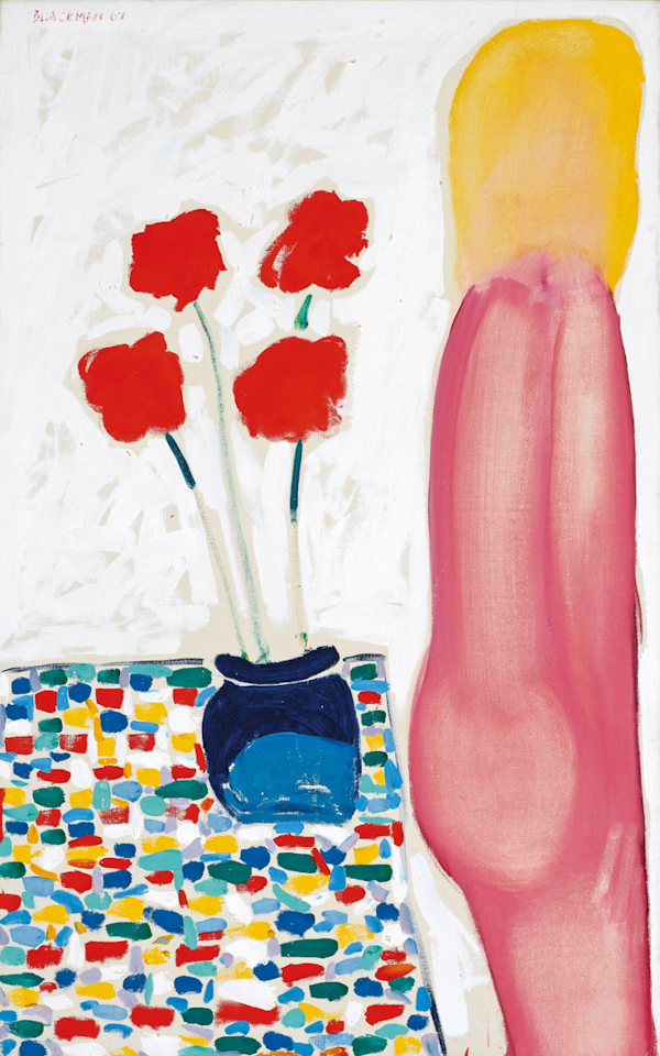 Nude - The White Room by Charles Blackman