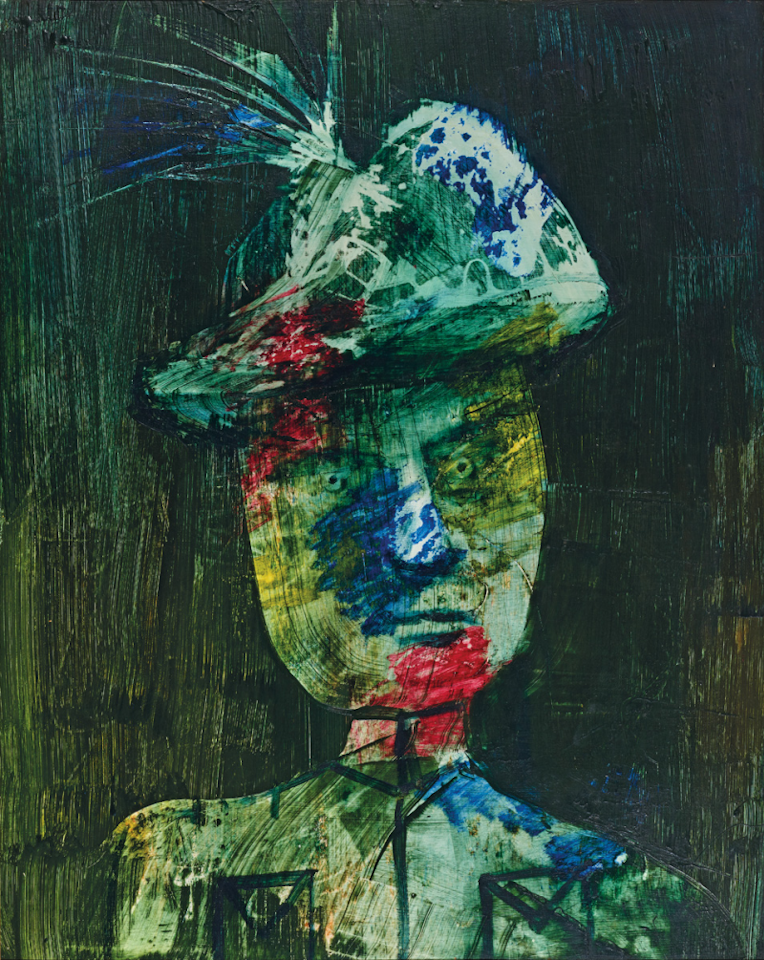 Head (from the Gallipoli series) by Sidney Nolan
