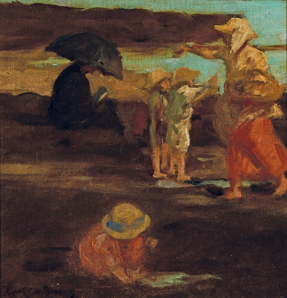 On the Beach by Rupert Charles Wulsten Bunny