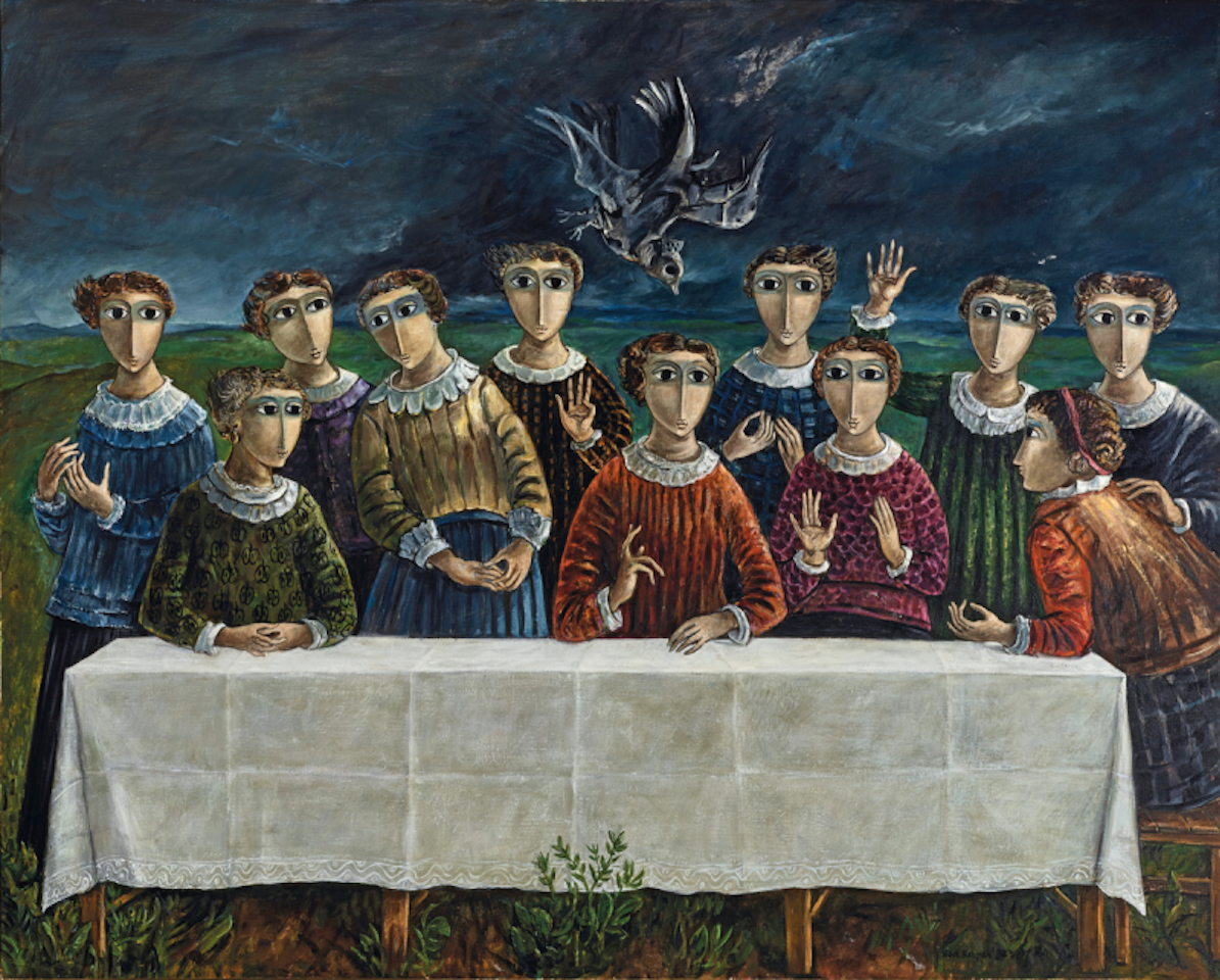The Last Supper by Yosl Bergner