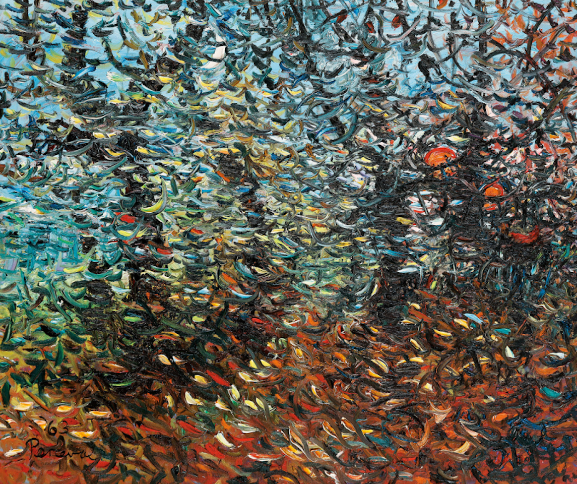 Winter, Setting Sun, Hampstead by John Perceval