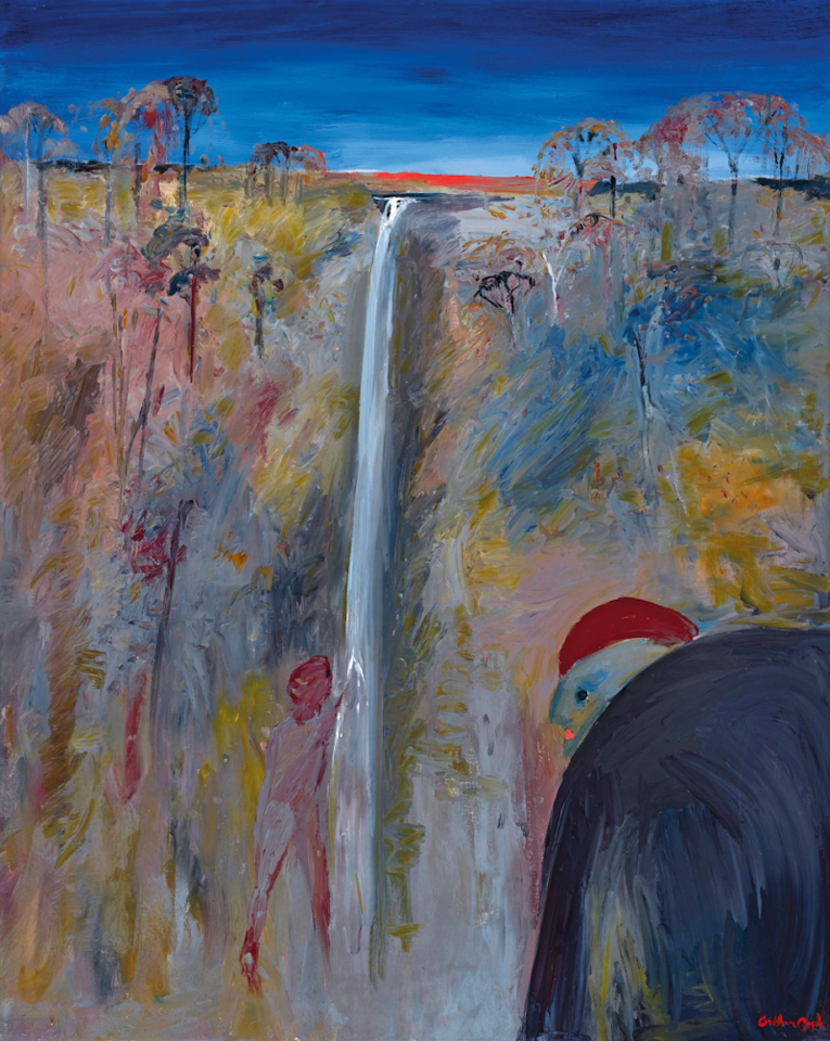 Bathers at Fitzroy Falls by Arthur Merric Bloomfield Boyd