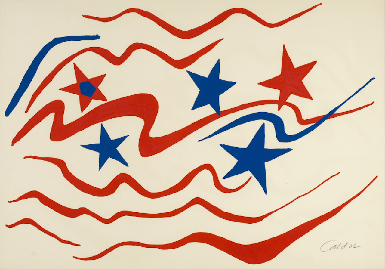 Stars and Stripes (from Flying Colours) by Alexander Calder