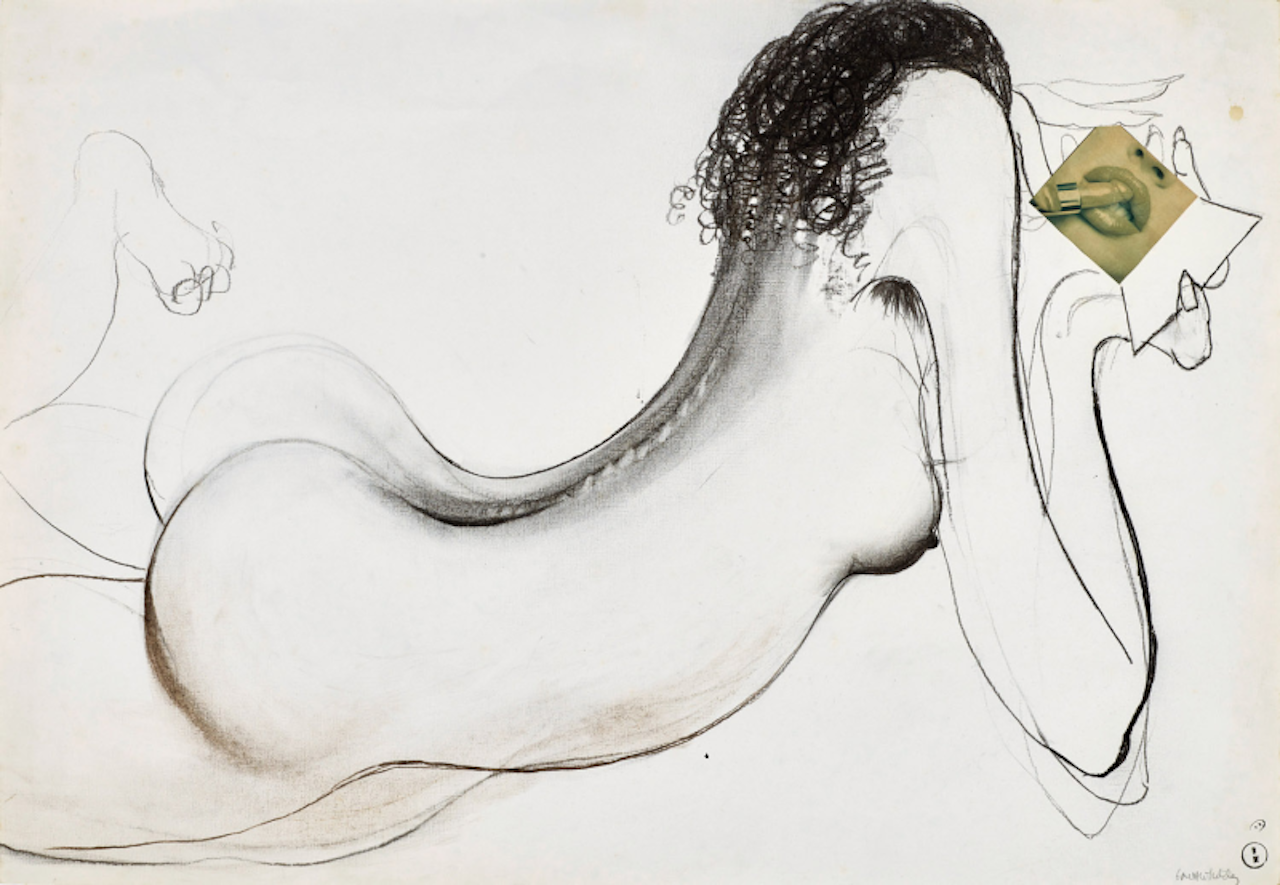 Putting on Lipstick by Brett Whiteley