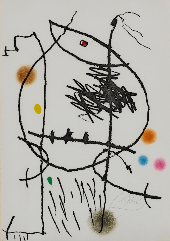 Passage de l"Egyptienne by Joan Miró