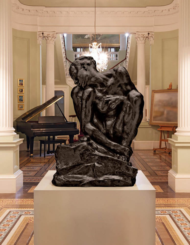 La Femme Accroupie, Grand Modèle avec une Terrasse Plus Haute by Auguste Rodin