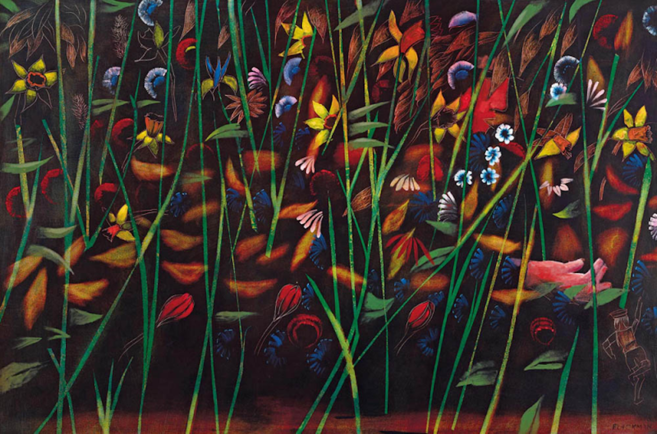 The Flower Garden; by Charles Blackman