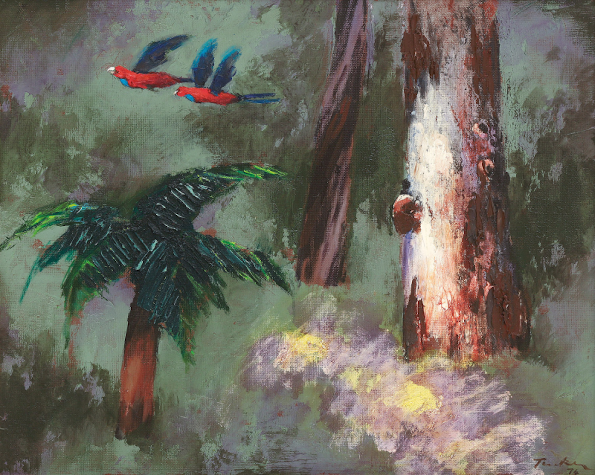 Birds in Flight by Albert Tucker