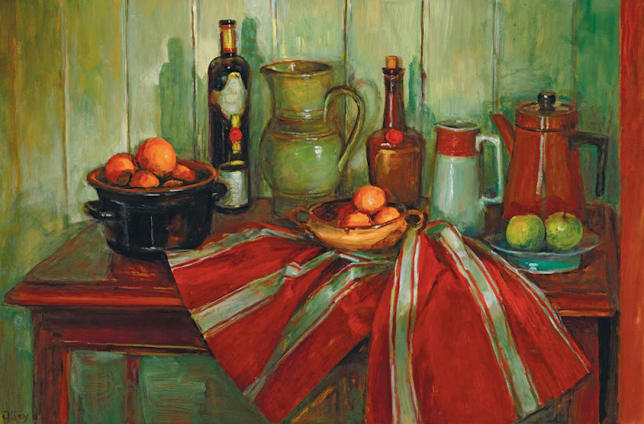 Kitchen Table by Margaret Hannah Olley