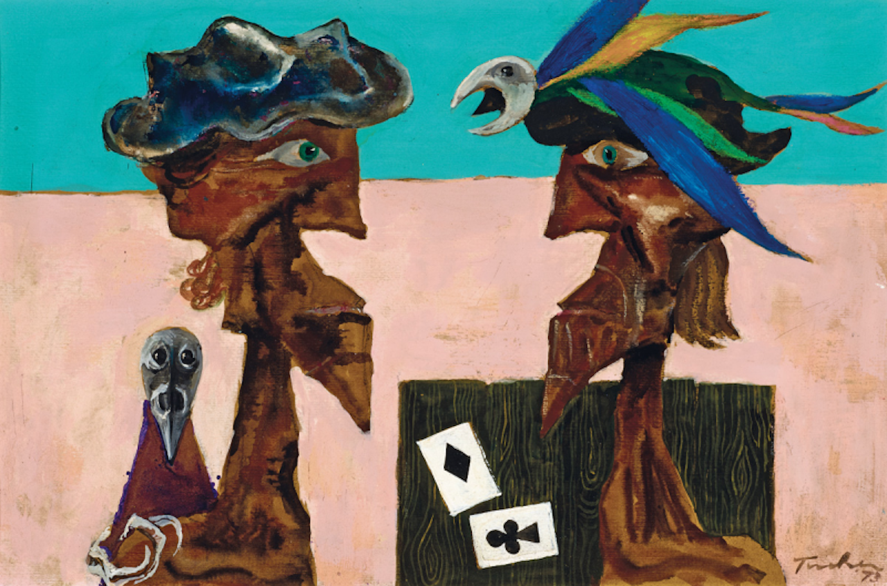 The Gamblers by Albert Tucker