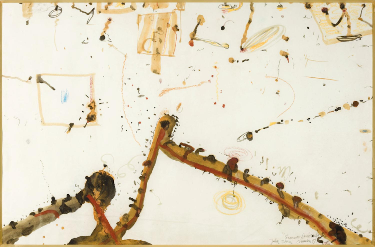 Summer Landscape, Clarendon by John Olsen
